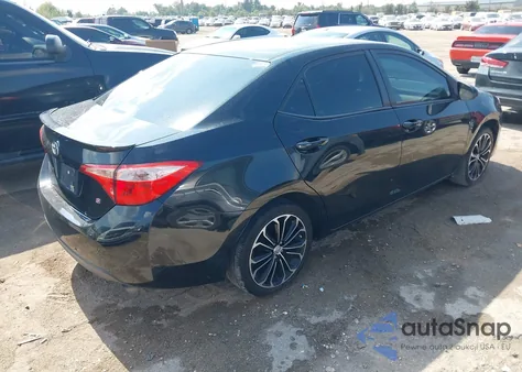 2015 Toyota Corolla S Plus из США, поврежденный, VIN 5YFBURHE9FP264348